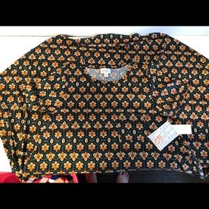 LulaRoe XS Carly NWT fun pattern